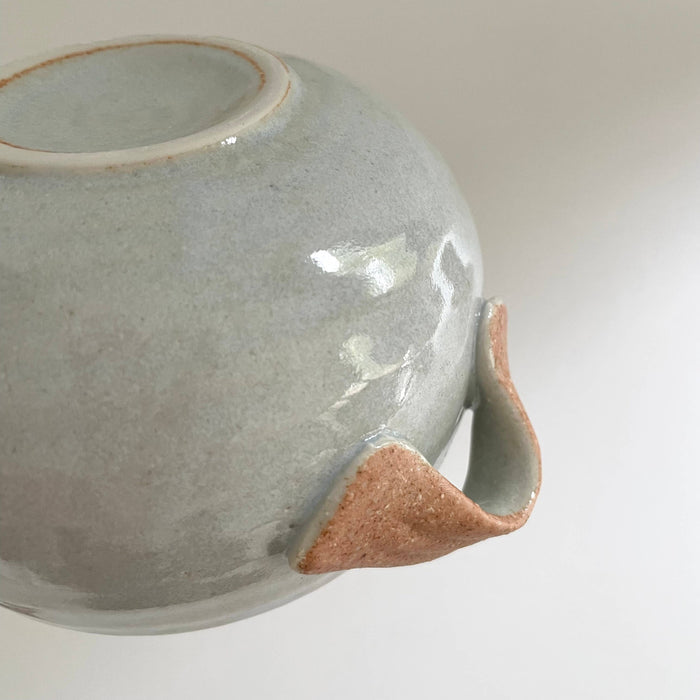 fort & field | Neutral handmade pottery Japanese soup bowls with handles