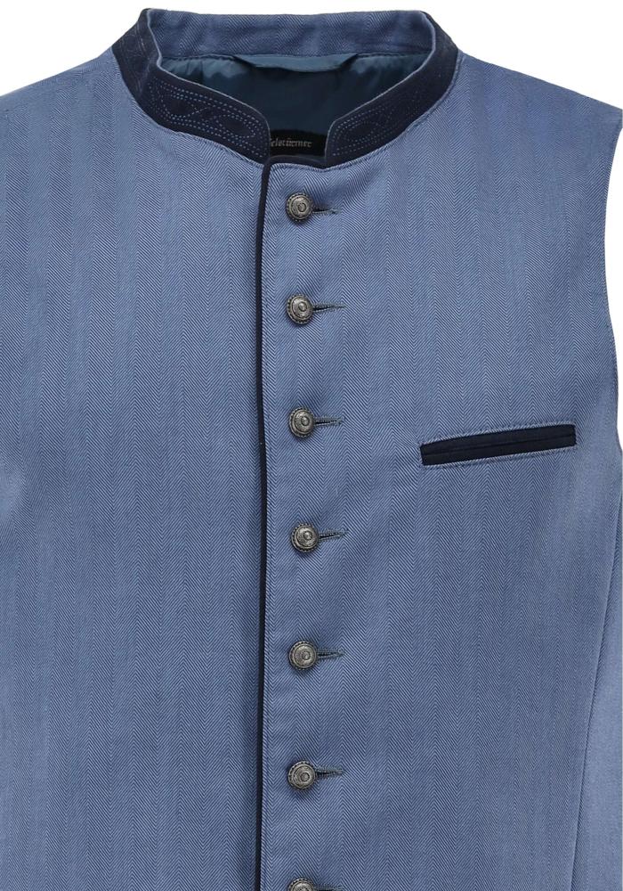 Gipfelstürmer Men's Traditional Vest Ludwig — Marine
