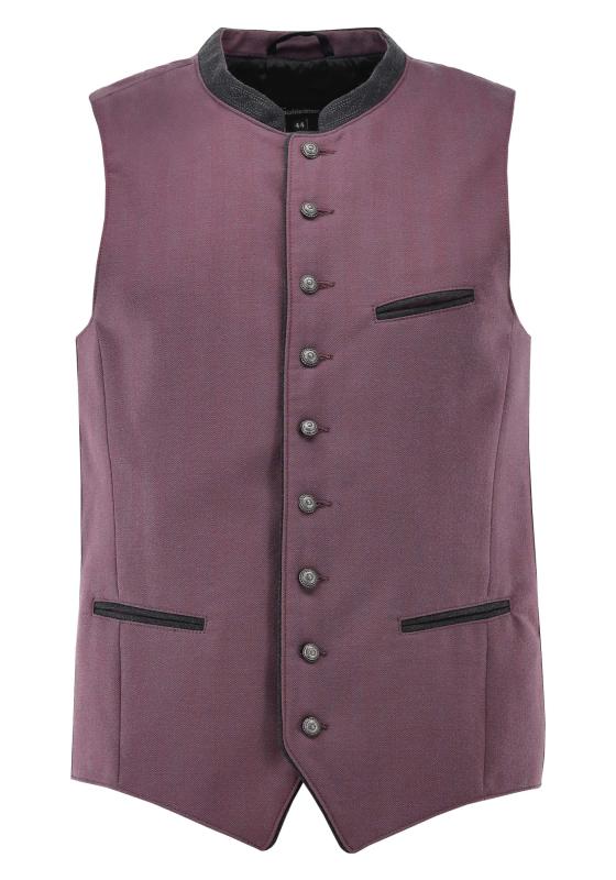 Gipfelstürmer Men's Traditional Vest Ludwig — Red
