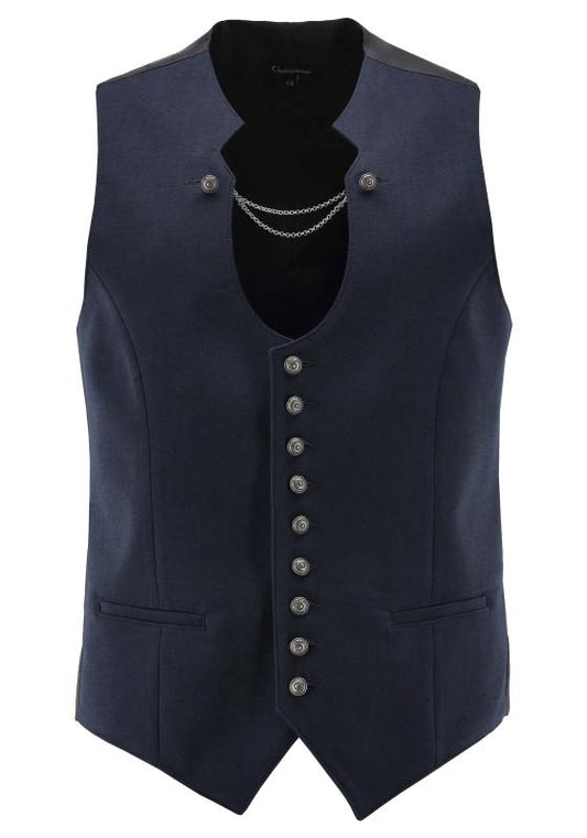 Gipfelstürmer Men's Vest "Kessler" petrol