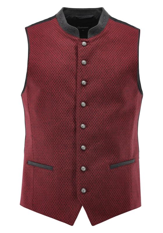 Gipfelstürmer Men's Vest "Steven" red