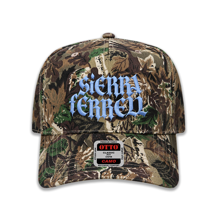 Hat Camo Baby Blue