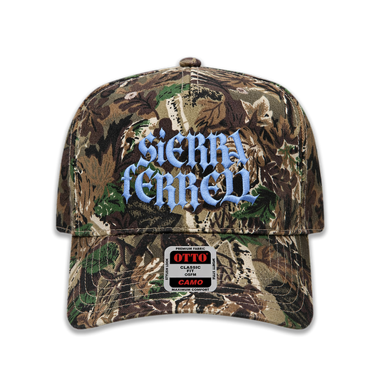 Hat Camo Baby Blue