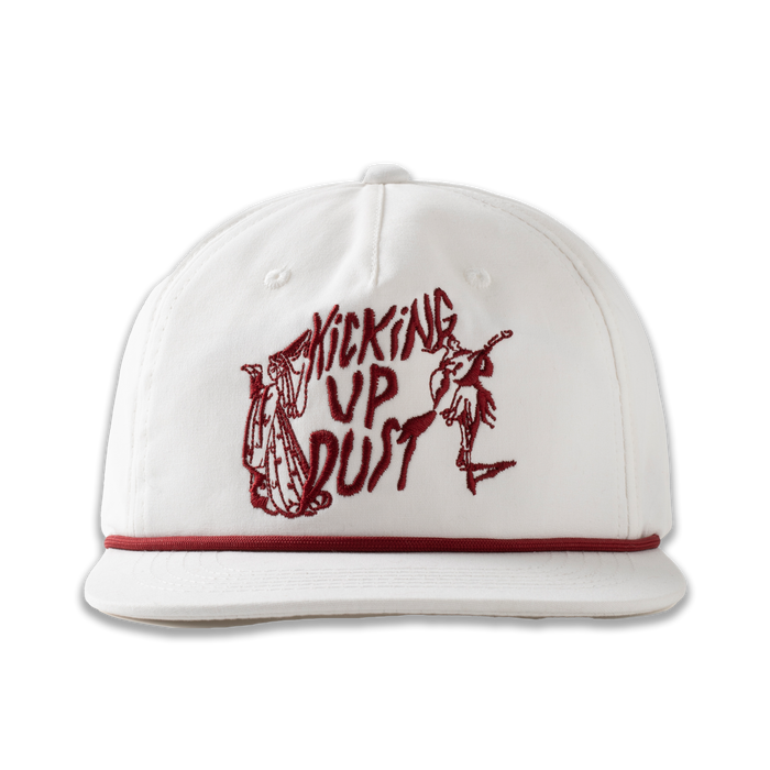 Hat Kicking Up Dust