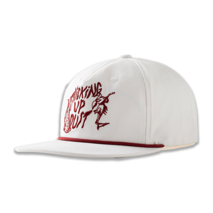 Hat Kicking Up Dust