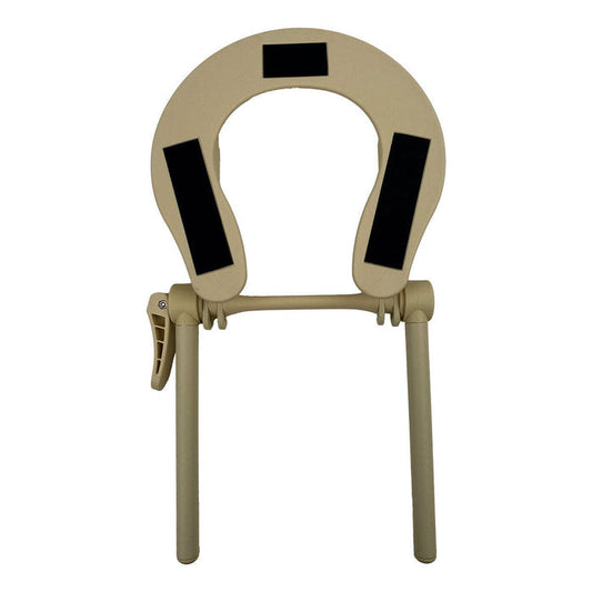 Apollo adjustable headrest cradle; headrest cradle for Apollo electric massage table; adjustable massage table headrest support; ergonomic treatment table headrest cradle; Apollo table replacement headrest cradle; massage table face cradle support