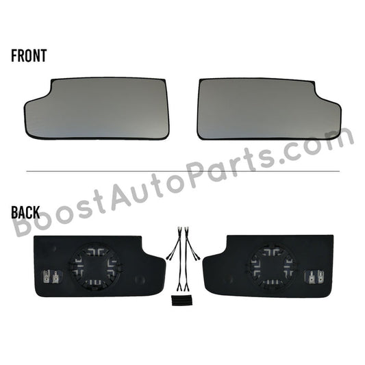 Heated Lower Glass - GM Tow Mirror Upgrade Kit (2015 Style Mirrors)