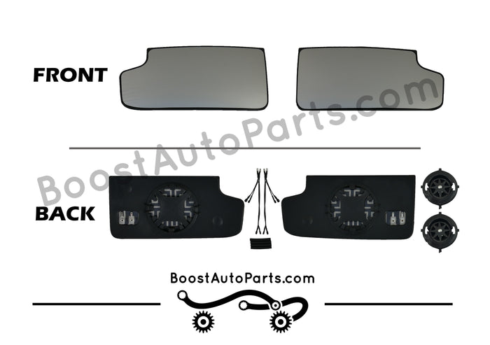 Heated Lower Glass - GM Tow Mirror Upgrade Kit (2015 Style Mirrors)