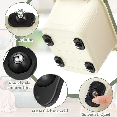 Heavy Duty 360° Rotating Moving Wheels ( Furniture Mover Wheels )