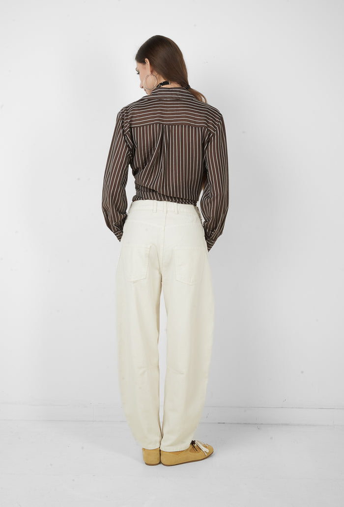High waist wide leg utility pocket trousers wholesale