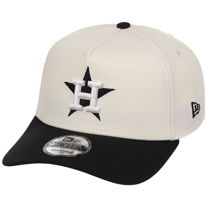 Houston Astros MLB Chrome x Black FASHION CORE New Era 9FORTY A-Frame