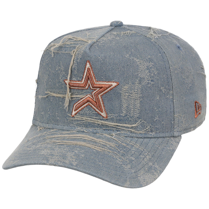 Houston Astros MLB Oxidized Denim New Era 9FORTY A-Frame
