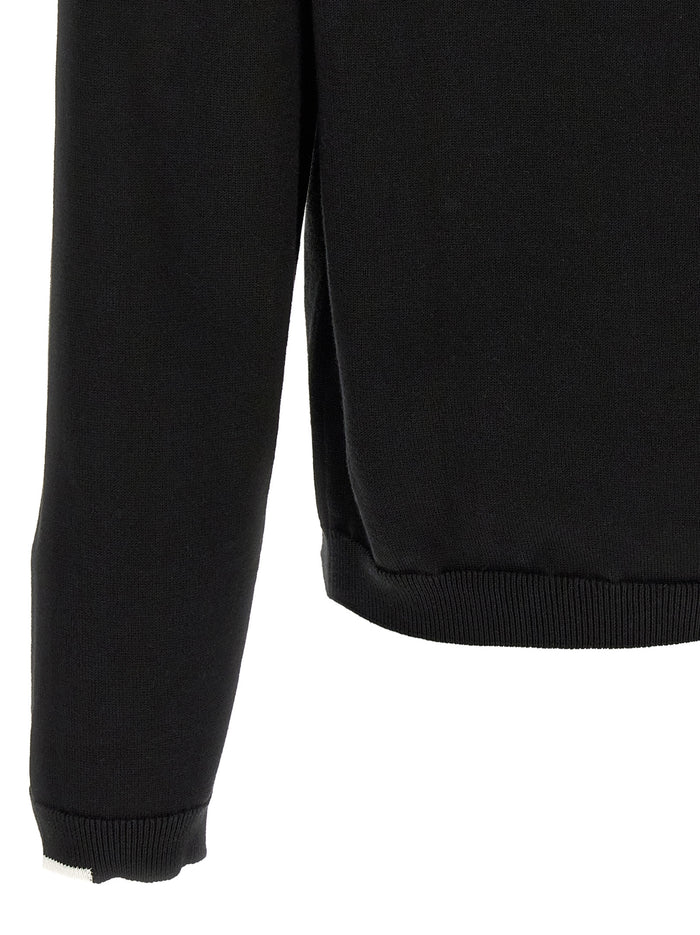 Hugo Boss Black Cotton Cardigan
