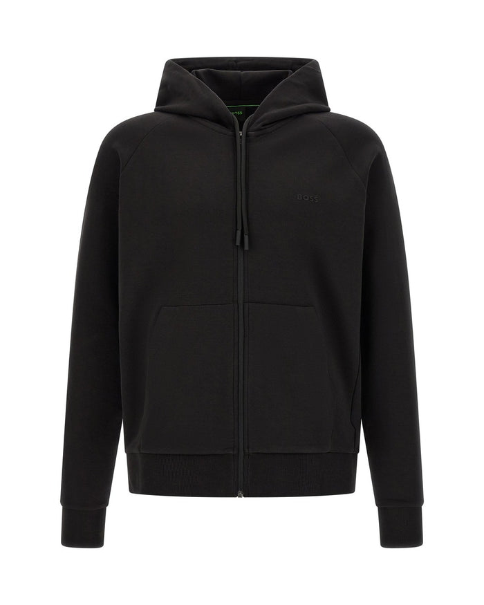 Hugo Boss Black Cotton Sweatshirt