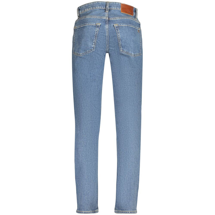 Hugo Boss Blue Cotton Men's Jeans