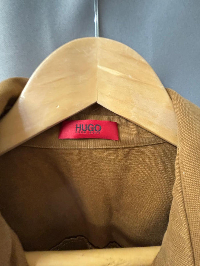 Hugo Boss Brown Jumpsuit UK 8 EU 36 Full-Length Cotton Boilersuit
