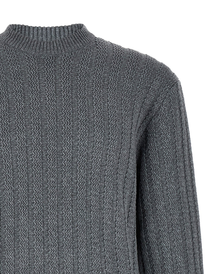 Hugo Boss Gray Cotton Cardigan