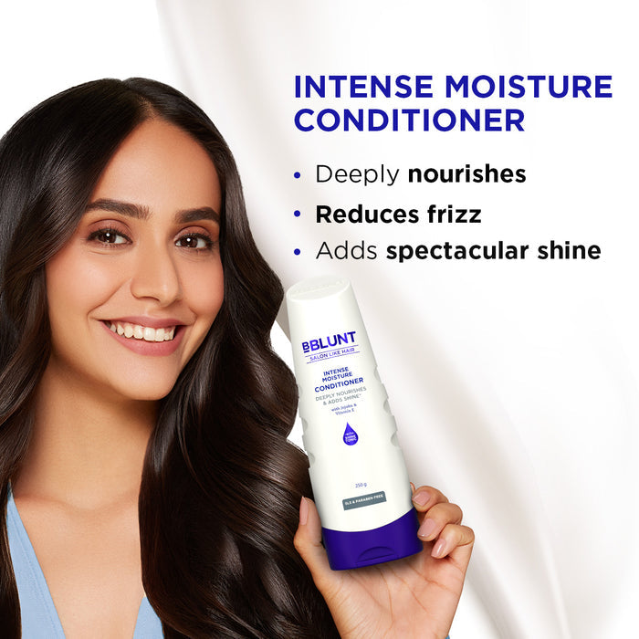 Intense Moisture Conditioner with Vitamin E & Jojoba for Dry & Frizzy Hair - 250 g