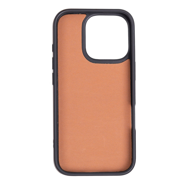 iPhone 16 Pro Snap - on Leather Grip Case by Hardiston - premium iPhone 16 Cases