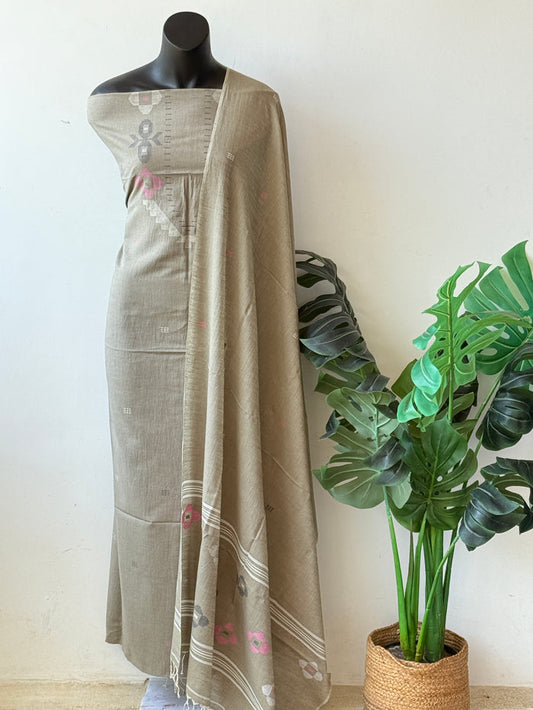 Jamdhani top and dupatta