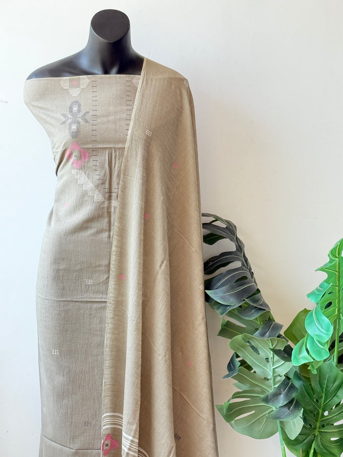 Jamdhani top and dupatta