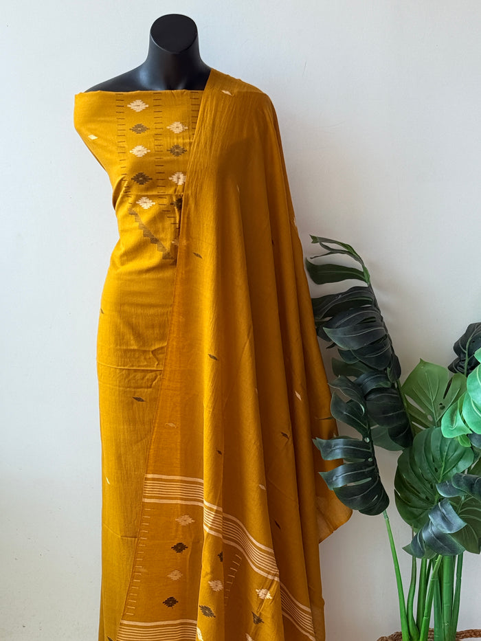 Jamdhani top and dupatta