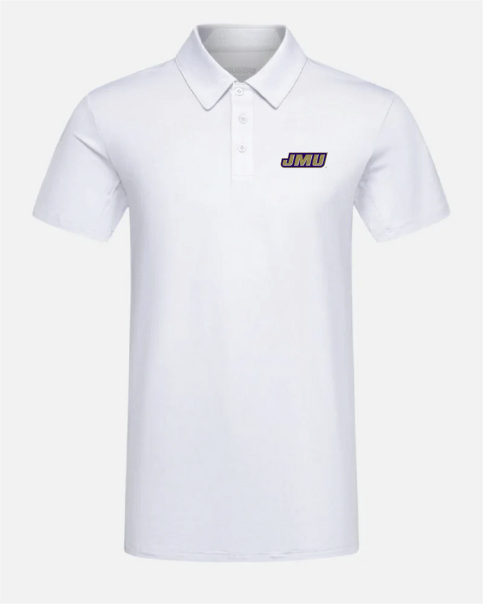 James Madison Crest 2.0 Polo Light Grey