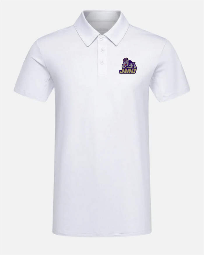 James Madison Crest 2.0 Polo Light Grey