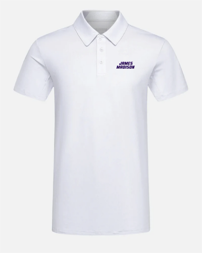 James Madison Crest 2.0 Polo Light Grey