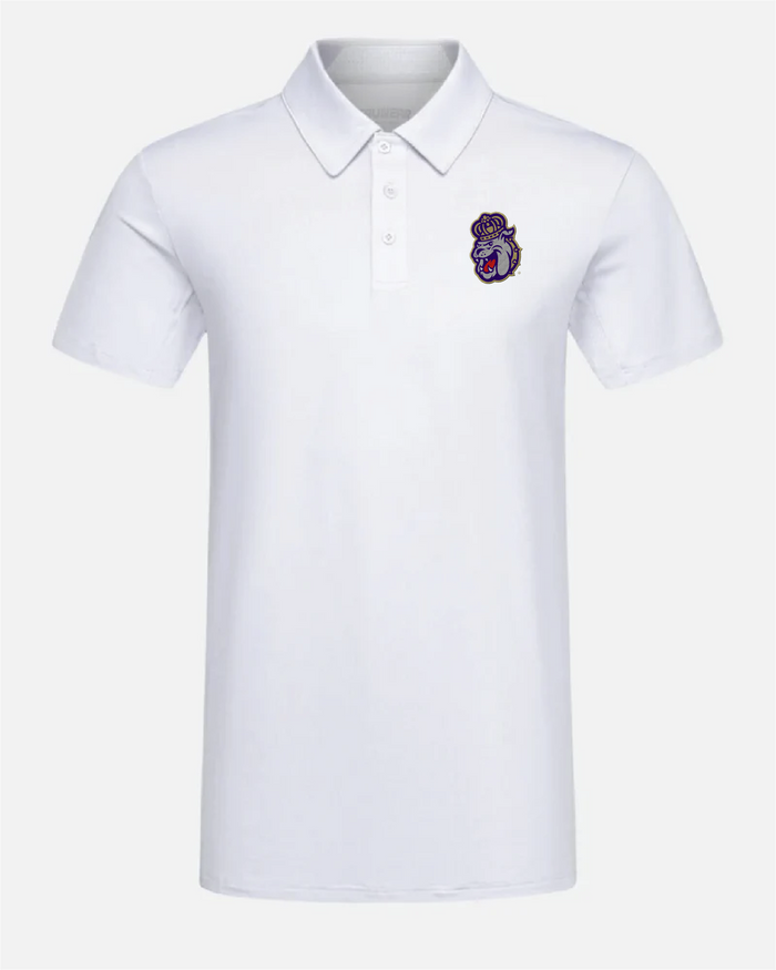 James Madison Crest 2.0 Polo Light Grey