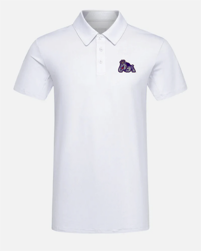James Madison Crest 2.0 Polo Light Grey