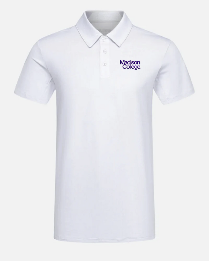 James Madison Crest 2.0 Polo Light Grey