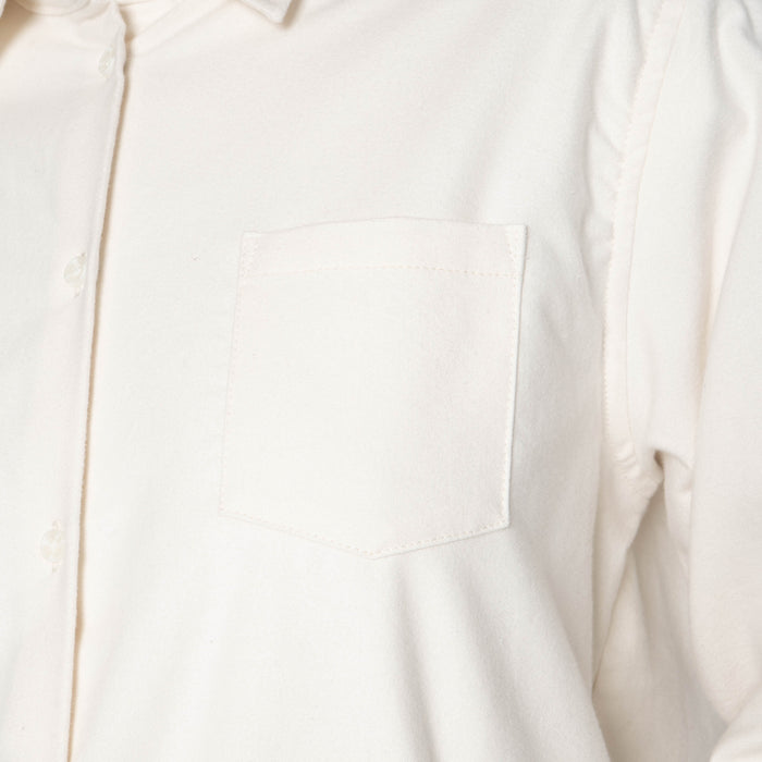Judy Shirt - Natural Seed - Ecru by Naked & Famous Denim