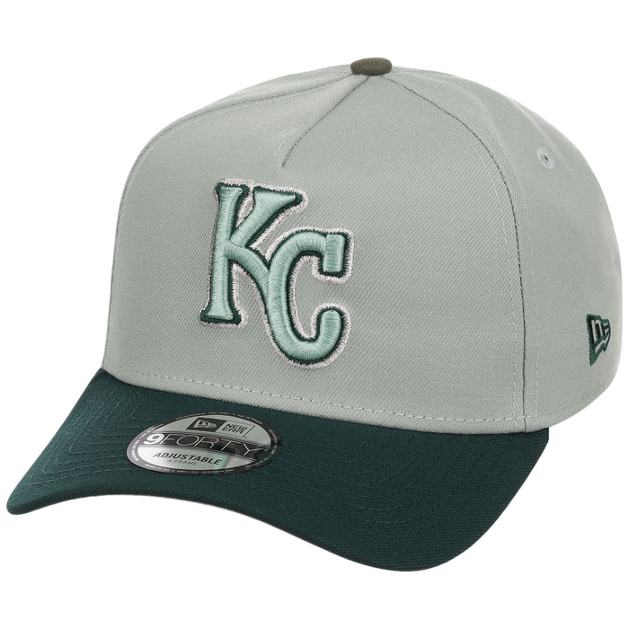 Kansas City Royals MLB Everest x Dark Green FASHION CORE New Era 9FORTY A-Frame