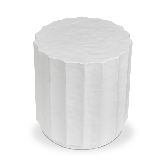 Kavala Side Table | Ivory Concrete