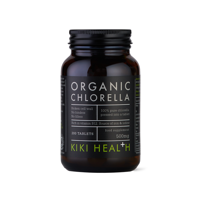 KIKI Health Chlorella Tablets Organic 200 Tablets