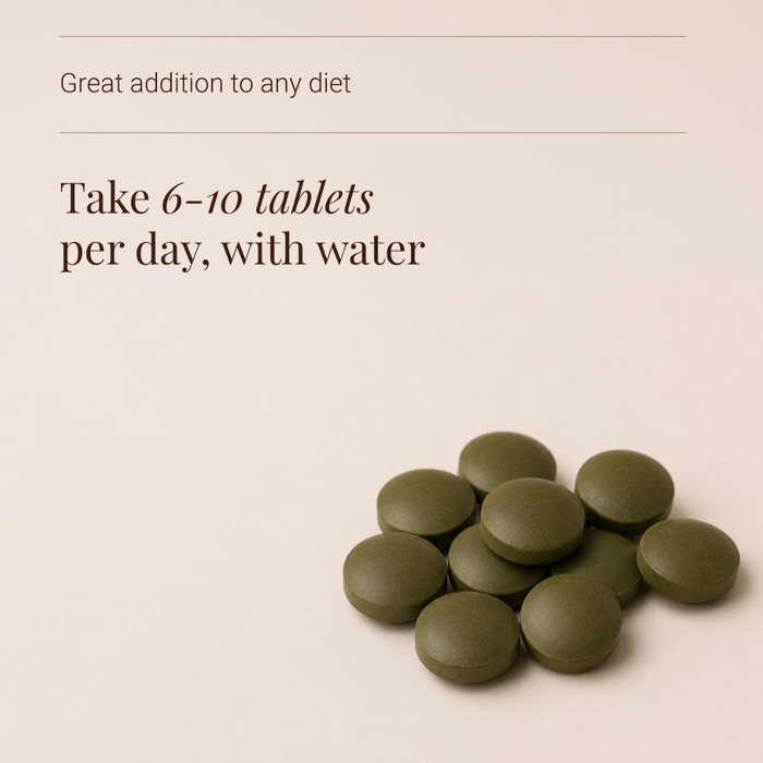 KIKI Health Chlorella Tablets Organic 200 Tablets