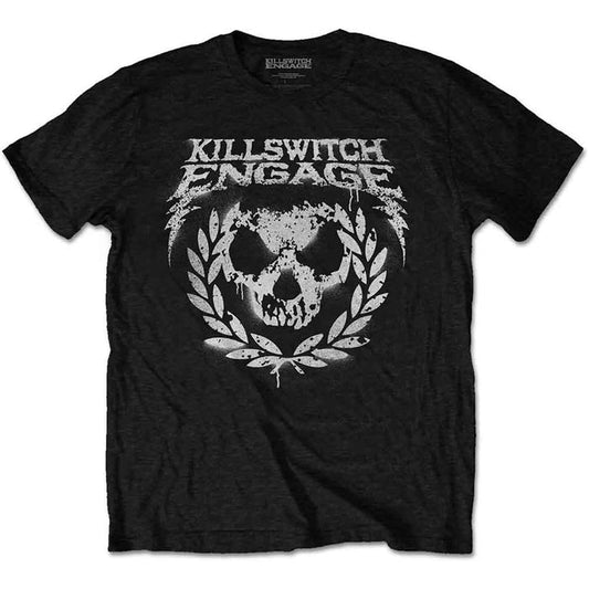 KILLSWITCH ENGAGE - SKULL SPRAYPAINT - T-Shirt Black
