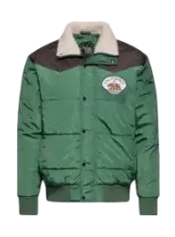 KING KEROSIN winterjas Californian Motor State groen