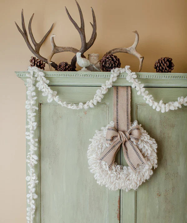 Wooly Wreath & Garland