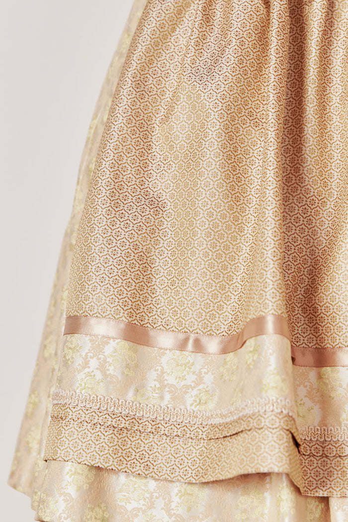 Kruger Donnatella Mini Dirndl, Yellow — 50cm 2pc Set