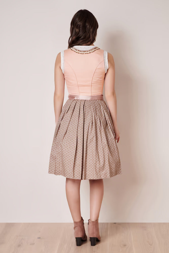 Kruger Leonita Mini Dirndl, Pink — 50cm 2pc Set