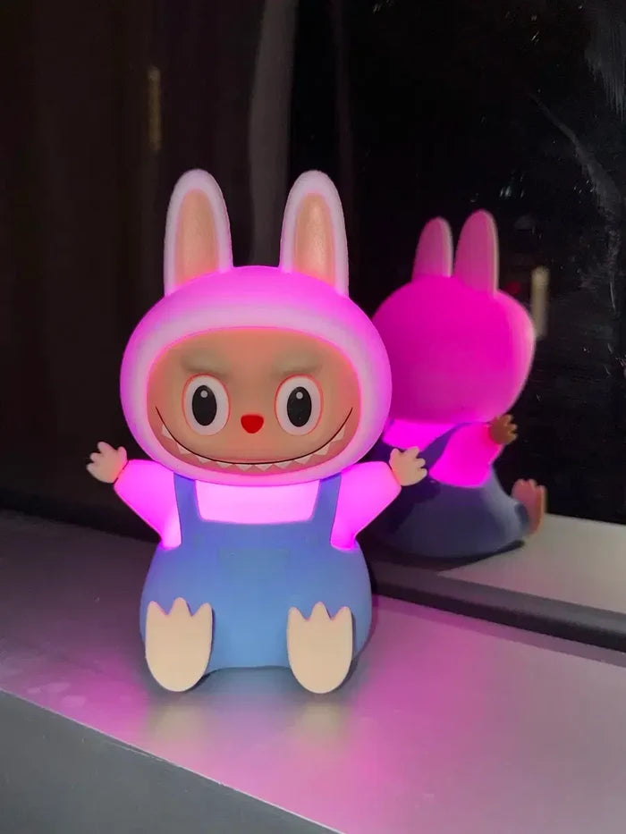 Labubu Silicone Night Lamp – Soft Touch LED Light