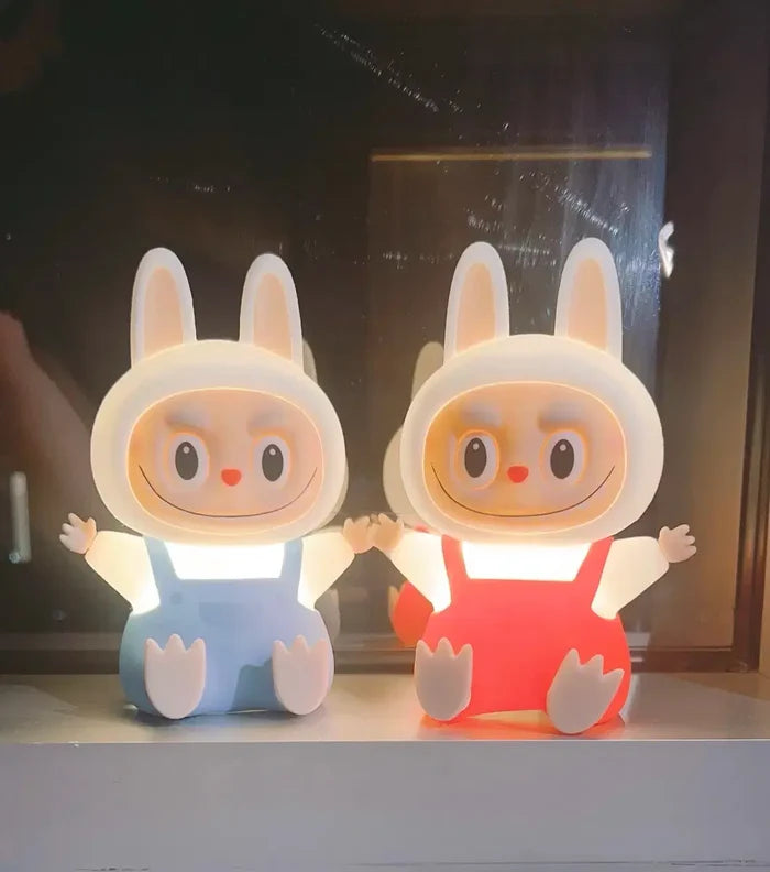 Labubu Silicone Night Lamp – Soft Touch LED Light