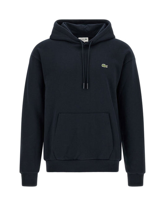 Lacoste Blue Cotton Sweatshirt
