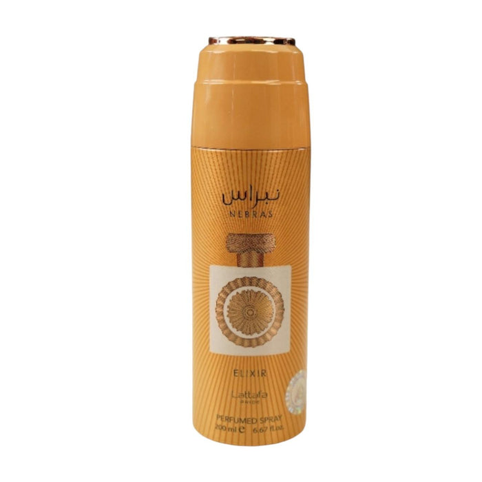 Lattafa Nebras Elixir EDP Perfumed Spray, Unisex Fragrance for Unisex Wear, 200 ML