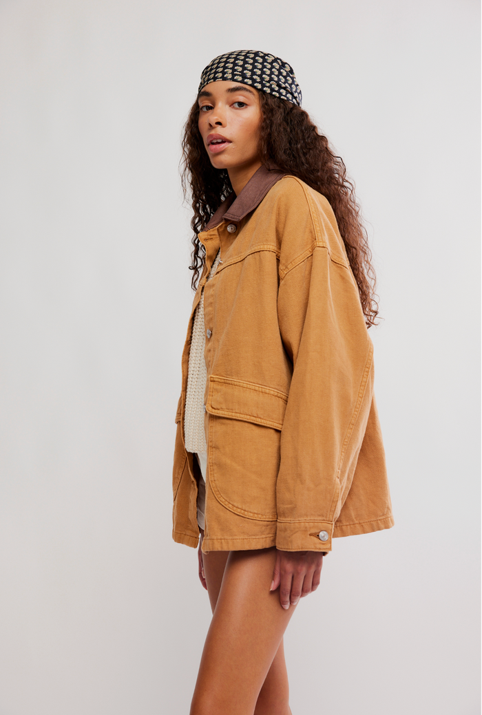 Lemon Denim Jacket - Meerkat