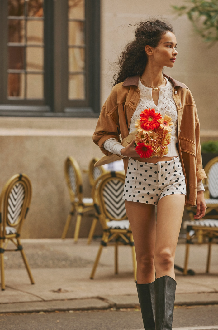 Lemon Denim Jacket - Meerkat
