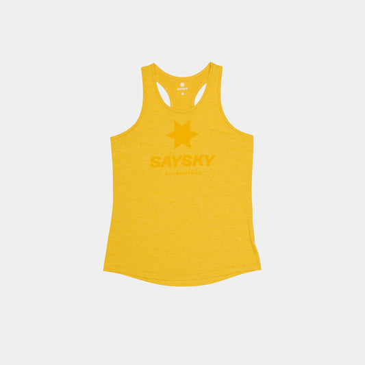 Saysky Logo Combat Pro Singlet Yellow 4007 NWRSI30C4007