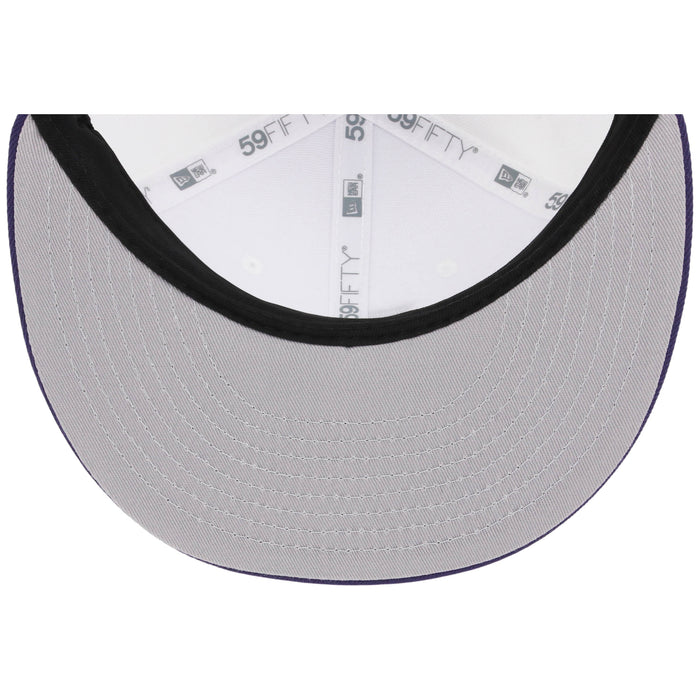 Los Angeles Dodgers Apex Venom New Era 59FIFTY (White/Purple)